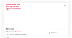 Desktop Screenshot of henrischeese.com